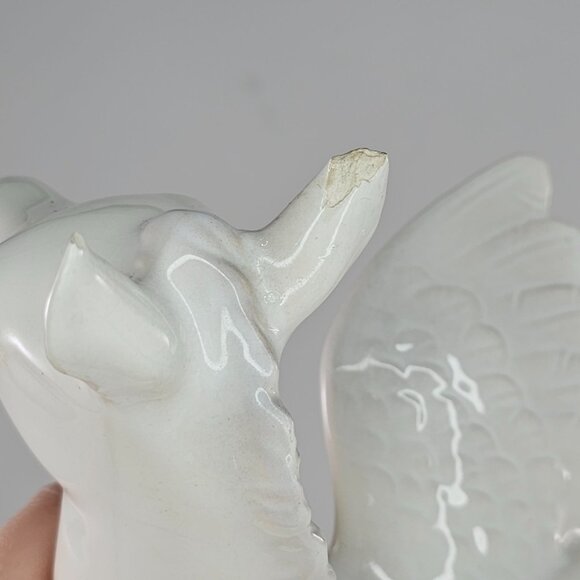 Vintage Freeman McFarlin Hagen Renaker Pegasus Foal Standing Figurine Rare *FLAW - Picture 10 of 13